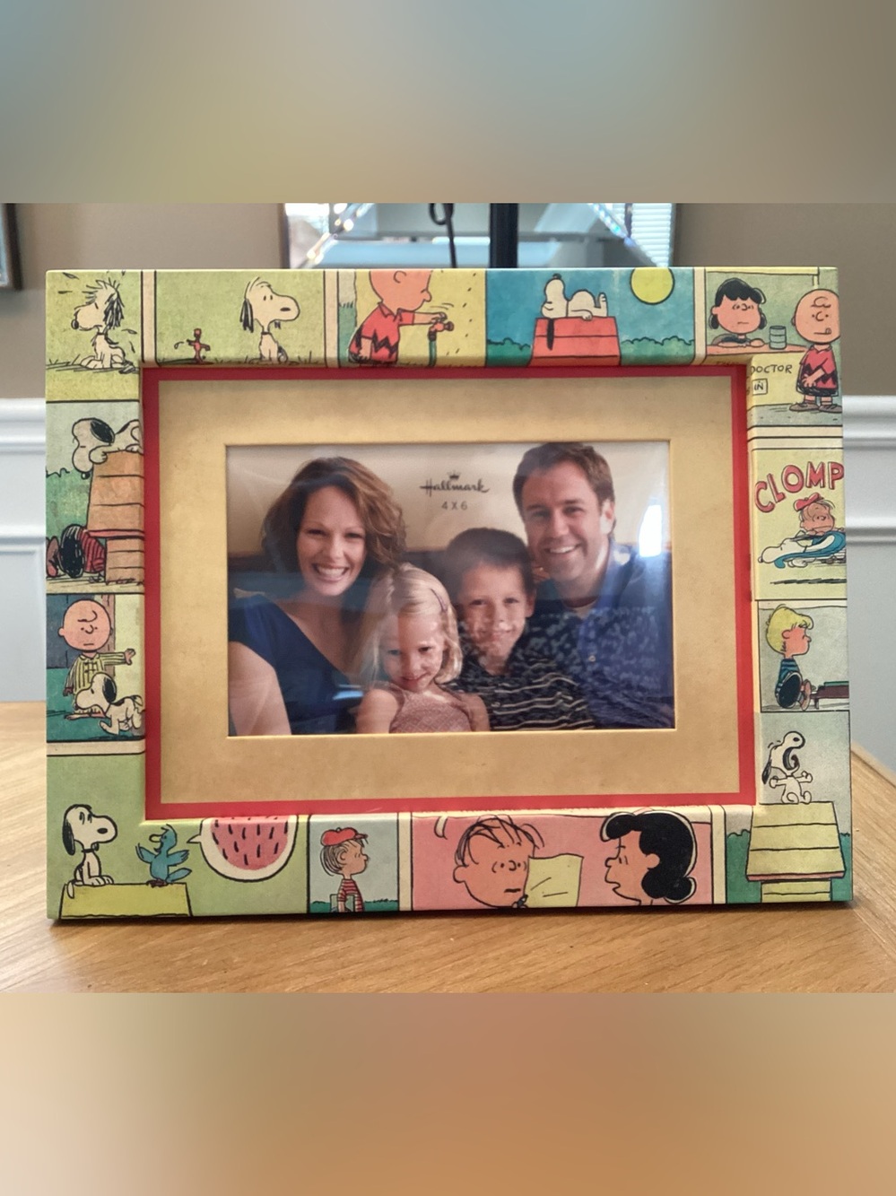 NWT Hallmark Peanuts Snoopy Comic Frame 4 x 6